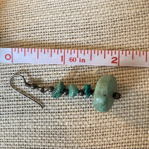 Turqouise Drop Earrings - Picture 4 of 5